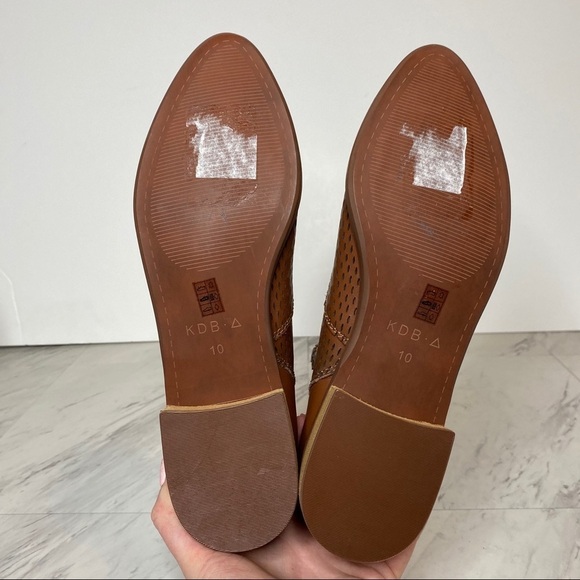 New! Kelsi Dagger Alaska Brown Leather Bootie 10 - Picture 12 of 14